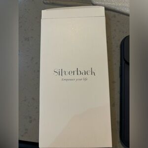 Silverback iPhone 13 ProMax Navy Blue 6.7 inch phone case with stand.